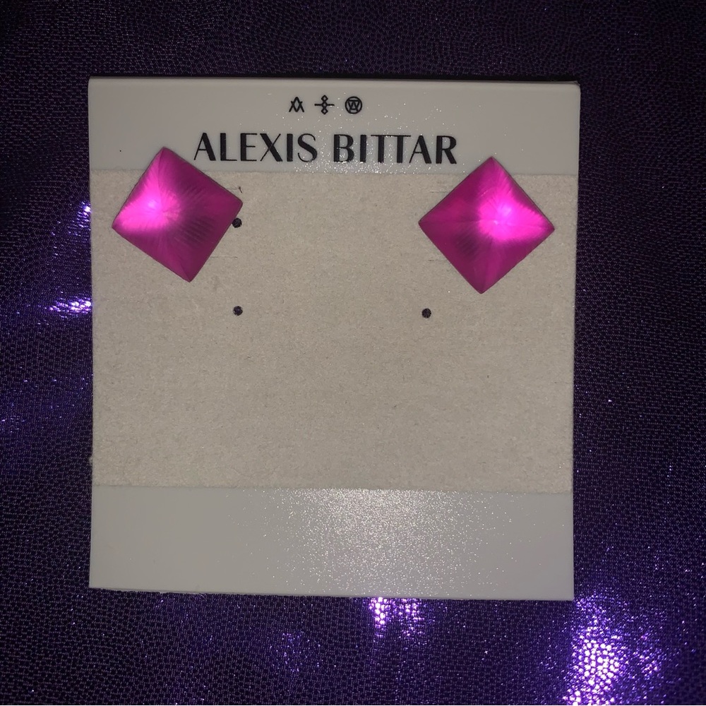 Alexis Bittar Pyramid Earrings